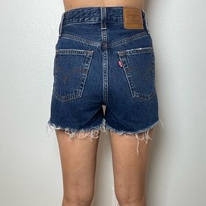 24 Levi Ribcage Jean Shorts